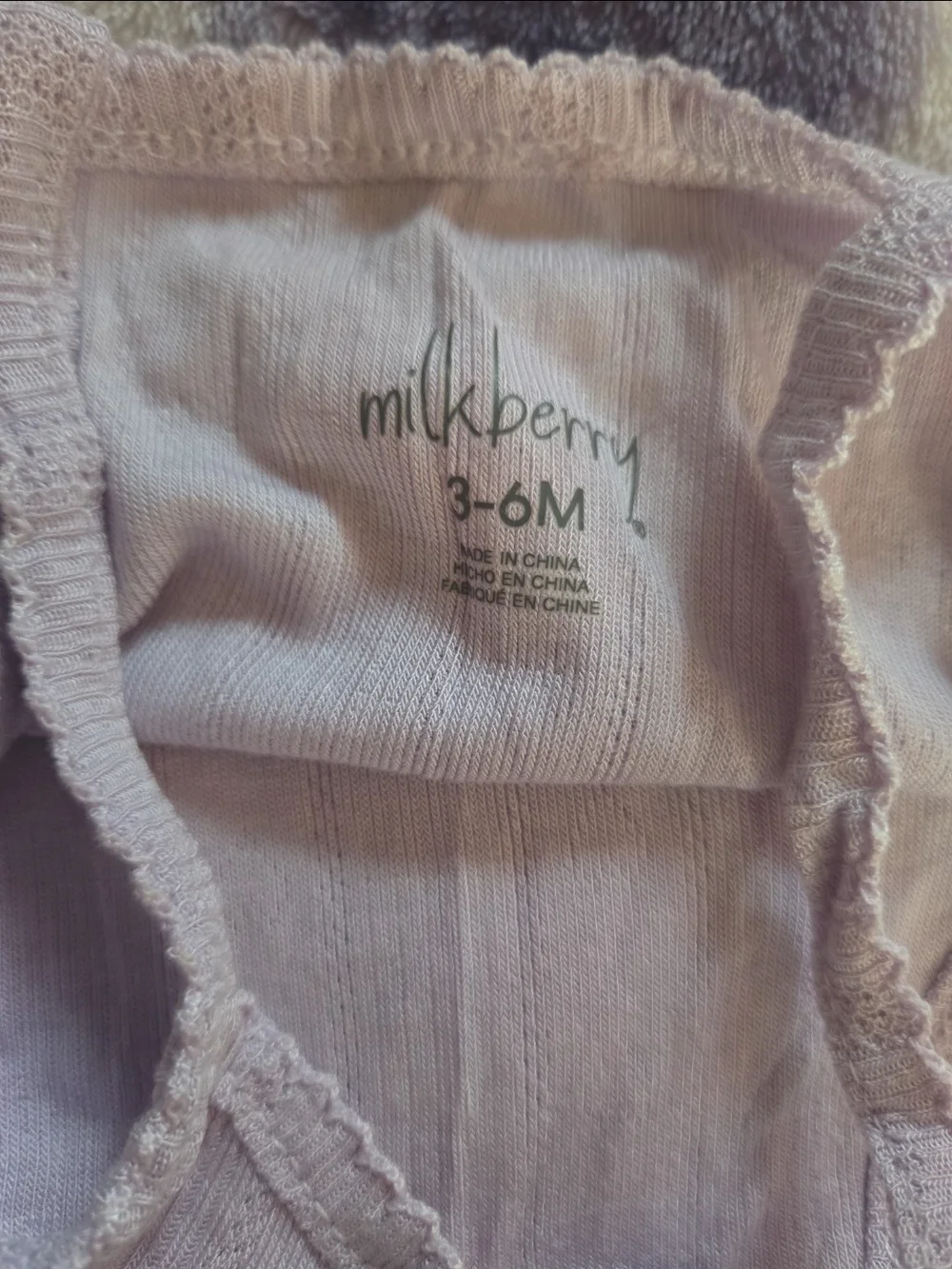 Milkberry & Garanimals Baby Girl Matching Outfits Set 3-6M NWOT